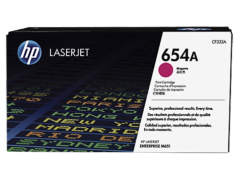 TONER ORIGINAL HP LASERJET 654A MAGENTA CF333A - Código: CF333A | Compra en Guadalajara
