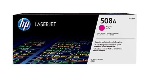 TONER ORIGINAL HP LASERJET 508A MAGENTA CF363A - Código: CF363A | Compra en Guadalajara