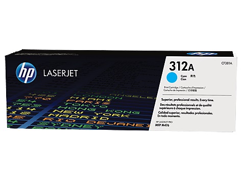 TONER ORIGINAL HP LASERJET 312A CYAN CF381A - Código: CF381A | Compra en Guadalajara