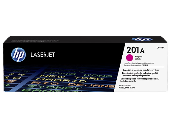 TONER HP 201A CF403A MAGENTA LASERJET PRO M252dw/M277Dw 1 400 PAG  CF403A - Código: CF403A | Compra en Guadalajara