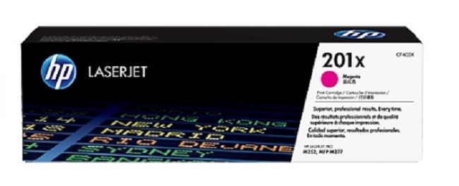 TONER ORIGINAL HP LASERJET 201X MAGENTA CF403X - Código: CF403X | Compra en Guadalajara