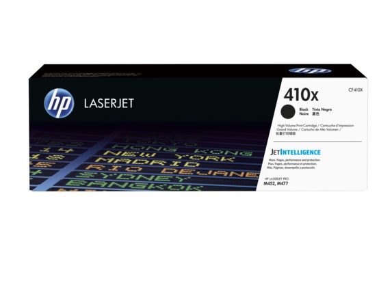 TONER ORIGINAL HP LASERJET 410X NEGRO CF410X - Código: CF410X | Compra en Guadalajara