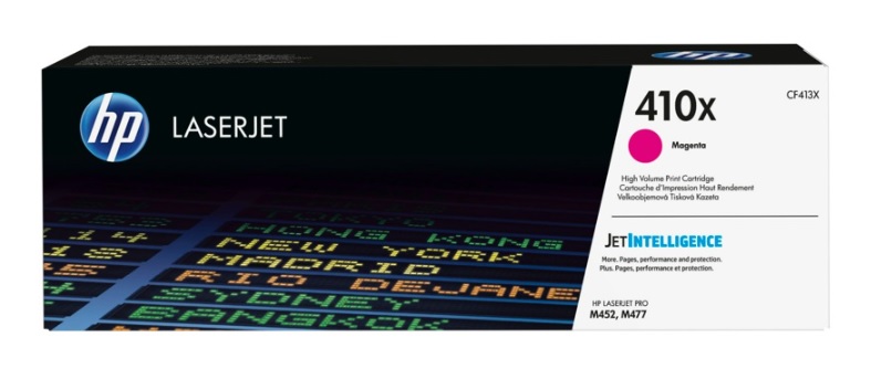 TONER ORIGINAL HP LASERJET 410X MAGENTA CF413X - Código: CF413X | Compra en Guadalajara