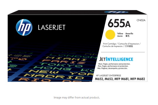TONER HP 655A AMARILLO CF452A - Código: CF452A | Compra en Guadalajara