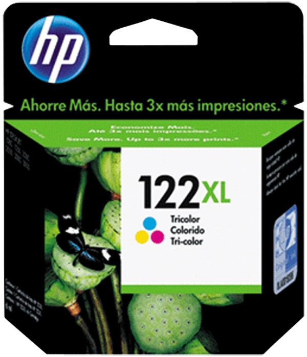 CARTUCHO TINTA ORIGINAL HP 122XL TRICOLO CH564HL - Código: CH564HL | Compra en Guadalajara