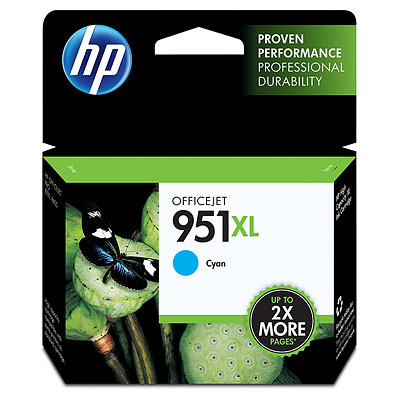 CARTUCHO TINTA ORIGINAL HP 951XL CYAN CN046AL - Código: CN046AL | Compra en Guadalajara