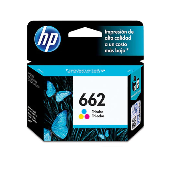 Cartucho Tinta Original Hp 662 Tricolor CZ104AL - CZ104AL