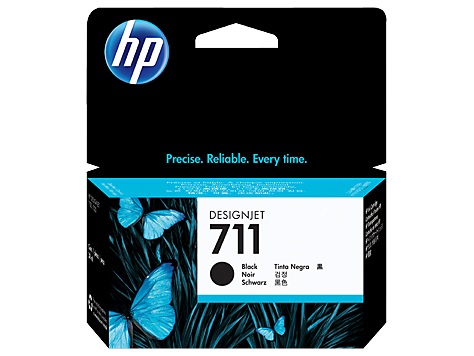 Cartucho Tinta Original Hp 711 Negro CZ129A - CZ129A