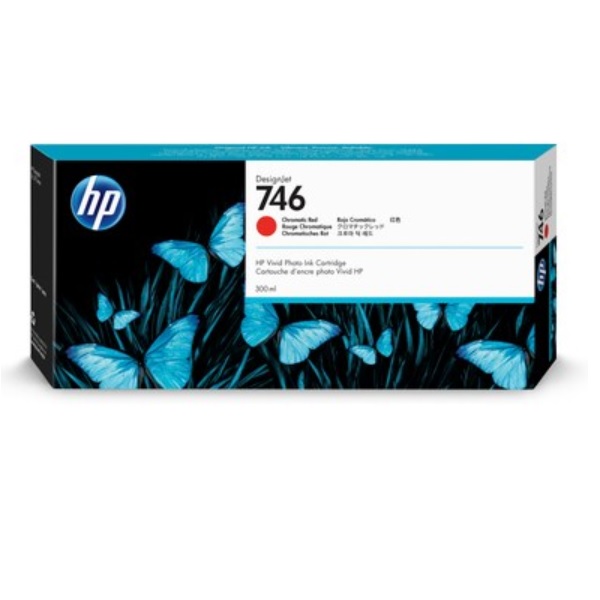 HP Cartucho De Tinta DesignJet 746 De 300 Ml Rojo Cromático P2V81A - Código: P2V81A | Compra en Guadalajara