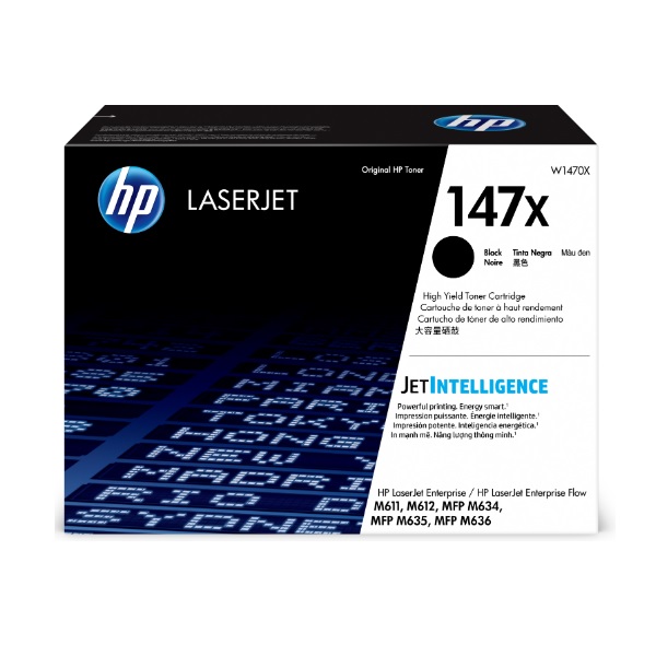 TONER ORIGINAL HP LASERJET 147X NEGRO W1470X - Código: W1470X | Compra en Guadalajara