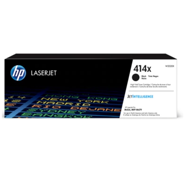 W2020X Toner Original Hp Laserjet 414X Negro W2020X