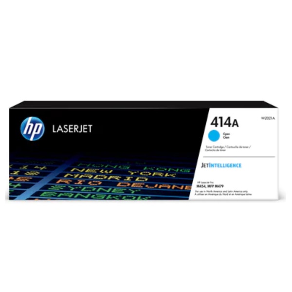 Toner Original Hp Laserjet 414A Cyan W2021A - W2021A