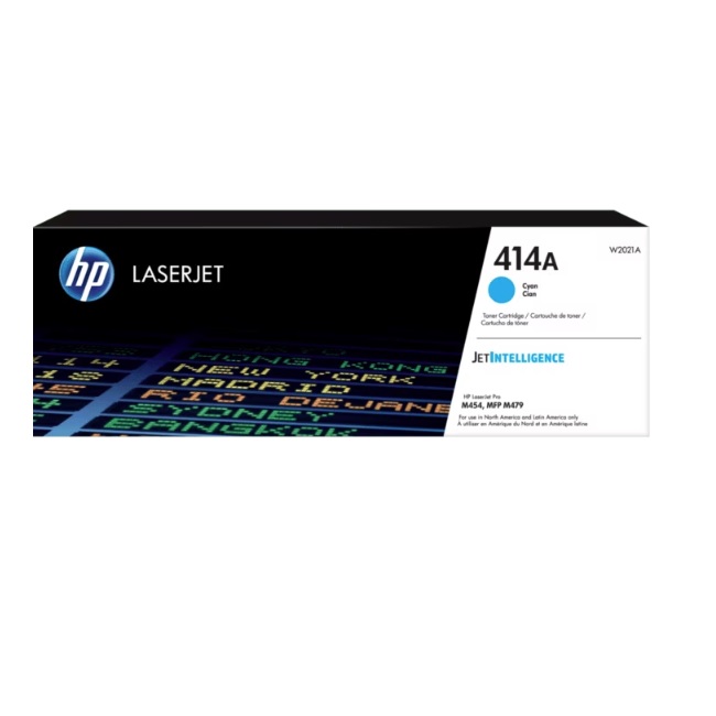 Toner HP 414A W2021AOB cian open box Laserjet M454 / M479 / M480F 2 100 paginas - Epson
