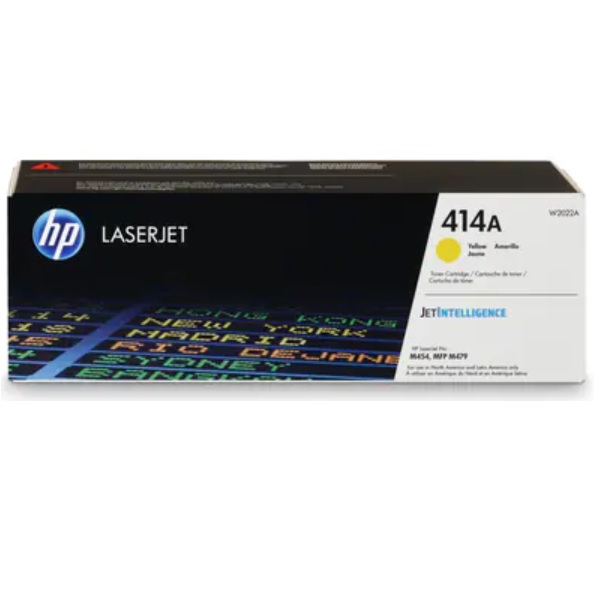 Toner Original Hp Laserjet 414A Amarillo W2022A - W2022A