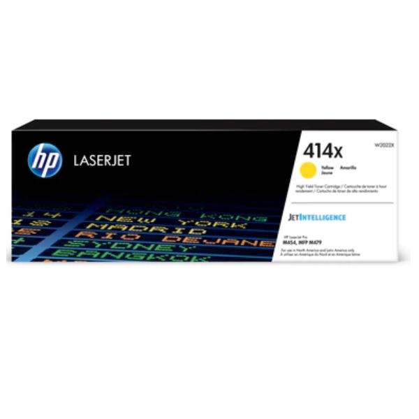 Toner Original Hp Laserjet 414X Amarillo W2022X - W2022X