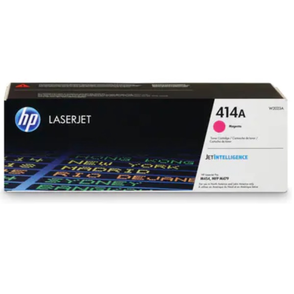 TONER ORIGINAL HP LASERJET 414A MAGENTA W2023A - Código: W2023A | Compra en Guadalajara