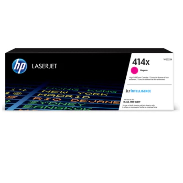 Toner Original Hp Laserjet 414X Magenta W2023X - W2023X