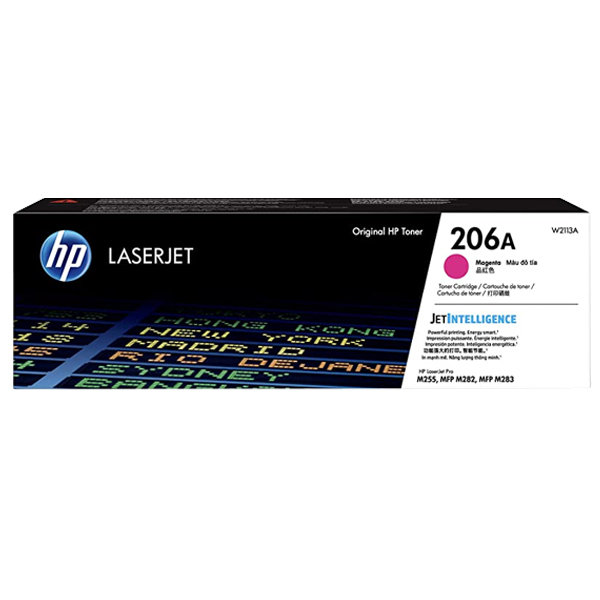 TONER ORIGINAL HP LASERJET 206A MAGENTA W2113A - Código: W2113A | Compra en Guadalajara
