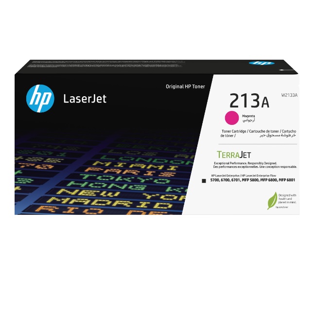Tóner HP Original LaserJet 213A Láser Rendimiento 3000 Páginas Color Magenta W2133A - Código: W2133A | Compra en Guadalajara