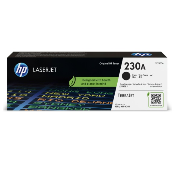 TONER HP 230A W2300A NEGRO LASERJET PRO 4203 / MFP 4303 2 000 PAG  W2300A - Código: W2300A | Compra en Guadalajara