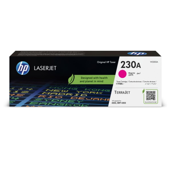 TONER HP 230A W2303A MAGENTA LASERJET PRO 4203 / MFP 4303 1 800 Paginas  W2303A - Código: W2303A | Compra en Guadalajara