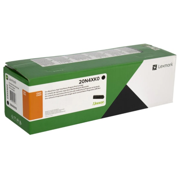 TONER LEXMARK 20N4XK0 NEGRO CS431DW / CX431ADW 6 000 PAG  20N4XK0 - Lexmark