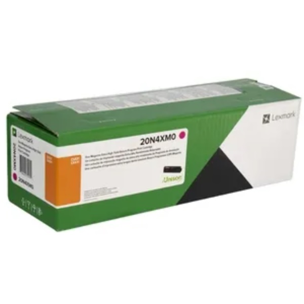 Tóner Lexmark 20N4XM0 Rendimiento Extra Alto Color Magenta 20N4XM0 - Código: 20N4XM0 | Compra en Guadalajara