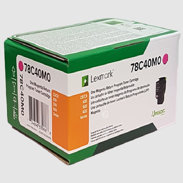 TONER LEXMARK 78C40M0 MAGENTA 78C40M0 - Código: 78C40M0 | Compra en Guadalajara