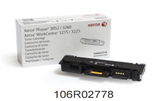 Toner Xerox Negro Wc3215 3225 3000Pags 106R02778 - 106R02778