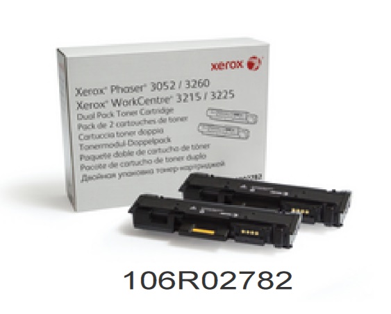 106R02782 Toner Xerox Dual Negro Wc3215 3225 6000P 106R02782