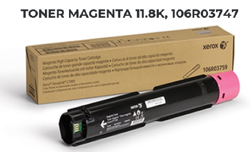 Tóner Xerox 106R03747 Magenta 11.800 Páginas 106R03747 - Código: 106R03747 | Compra en Guadalajara