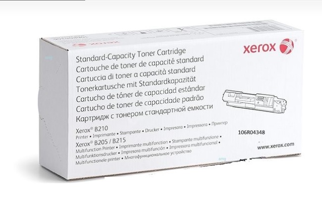 Toner Xerox Negro Estandar 3K Pag B205 106R04348 - 106R04348