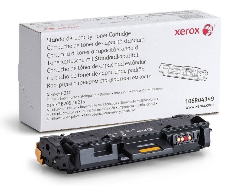 Toner Xerox Dual Negro 6K Pag B205 106R04349 - 106R04349