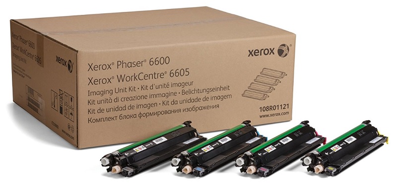 108R01121 UNIDAD DE IMAGEN XEROX 108R01121 4 COLORES C M Y K VERSALINK C400/C405/ Y PASHER 6600/WC 6605/6655 60 000 PAG  108R01121