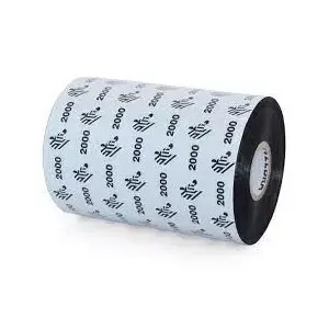 Cartucho de cinta Zebra Ribbon Cera 60mm X450mts Para Impresora Industrial Form 2000 1 Rollo 02000BK06045  02000BK06045 - Código: 02000BK06045 | Compra en Guadalajara