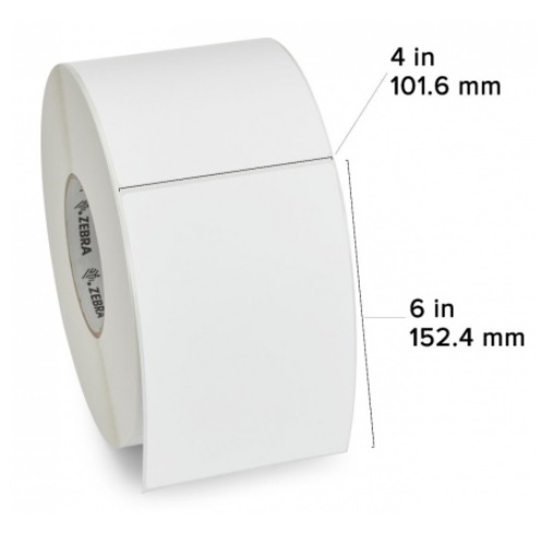 Etiqueta Zebra TT Transferencia Termica 4in X6in Z-Perform 2000T Centro 3in C/Pleca 1 Rollo 10000281  10000281 - Código: 10000281 | Compra en Guadalajara