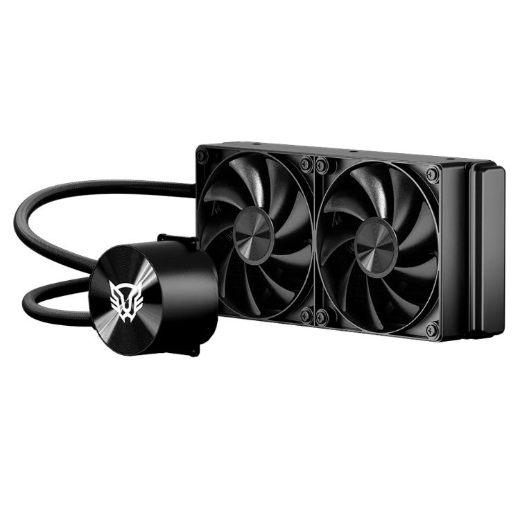 Enfriamiento Liquido Balam Rush Cryo AllBlack 240 Negro 2x Vent 120 mm 260w - Código: BR-944090 | Compra en Guadalajara