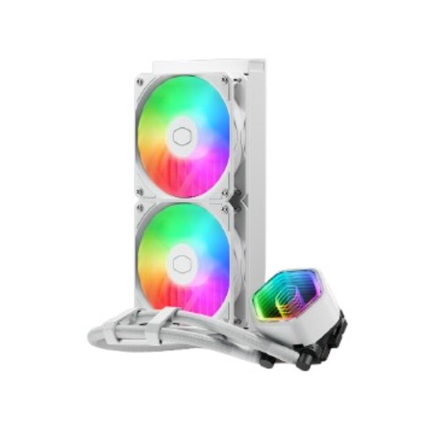 VENTILADOR P/CPU COOLER MASTER MLW-D24M-A18PA-RW MASTERLIQUID 240 CORE II ARGBLGA1851/AM5BLANCO - Balam Rush