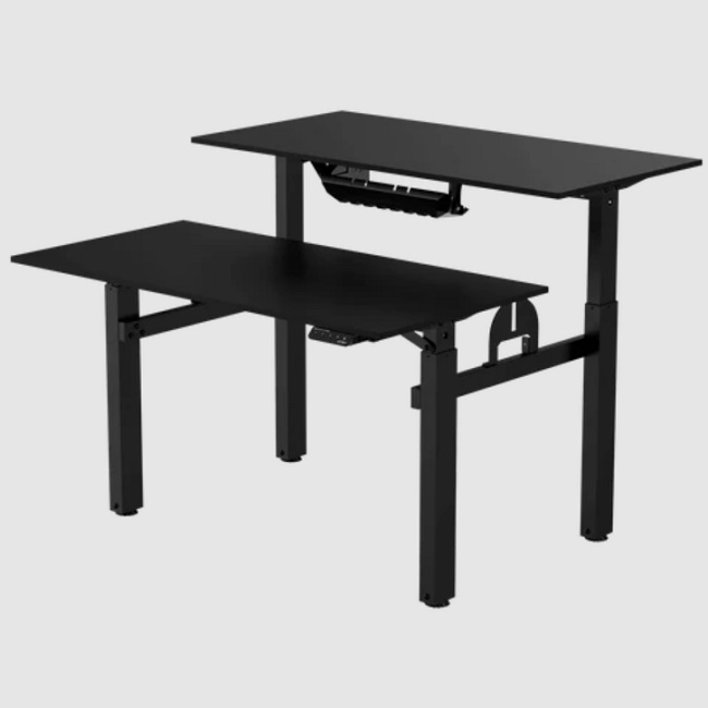 Escritorio de oficina Acteck Ergo Desk V2 ED727 Elite Doble estacion Ajuste Electrico Altura Negro  AC-937269 - Código: AC-937269 | Compra en Guadalajara