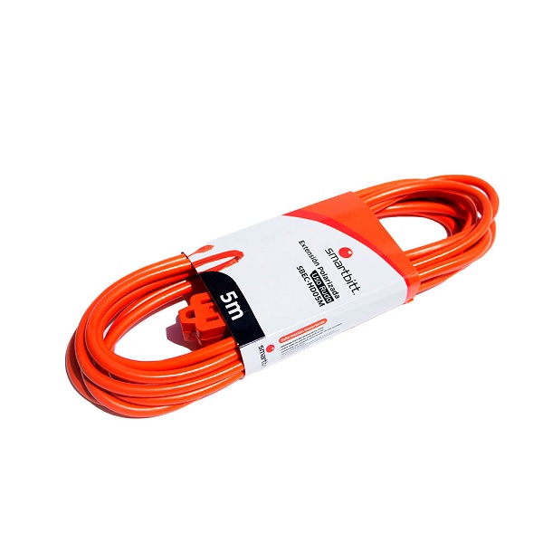 Extensión De Uso Rudo SMARTBITT SBEC-HD05M Extensión De Uso Rudo Smartbitt Modelo SBEC-HD05M 3 Contactos Polarizada Retardante De Incendio Para Interior O Exterior 5 Metros - Código: SBEC-HD05M | Compra en Guadalajara