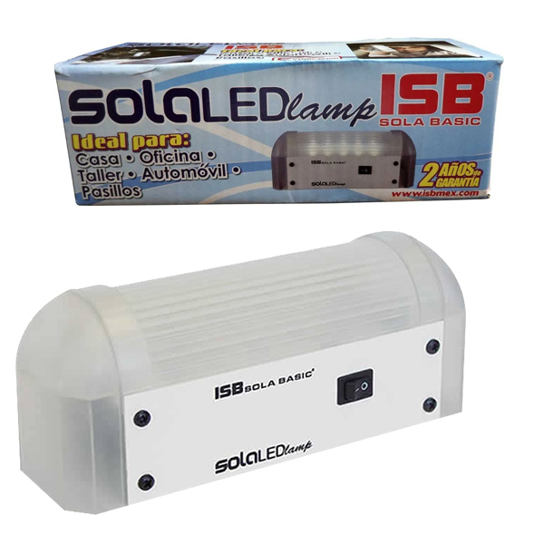 Sola Basic - Sola Basic Lampara de Emergencia SolaLed 5hrs - Código: LEP-06-30L | Compra en Guadalajara