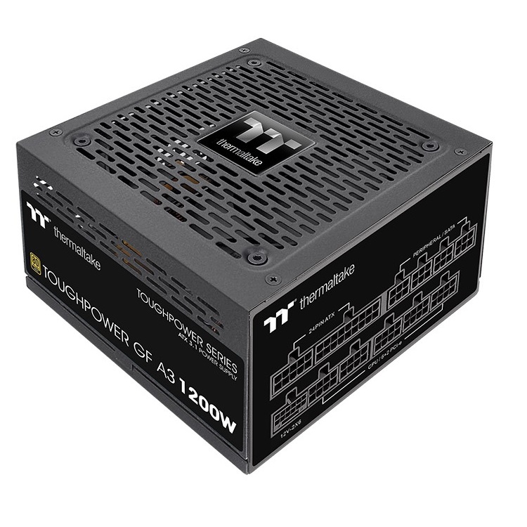 Fuente de poder Thermaltake 1200W TOUGHPOWER GT 80plus Gold Full Modular PS-TPT-1200FNFAGU-3 TPD-1200AH2FXG-3 - Código: PS-TPT-1200FNFAGU-3 | Compra en Guadalajara