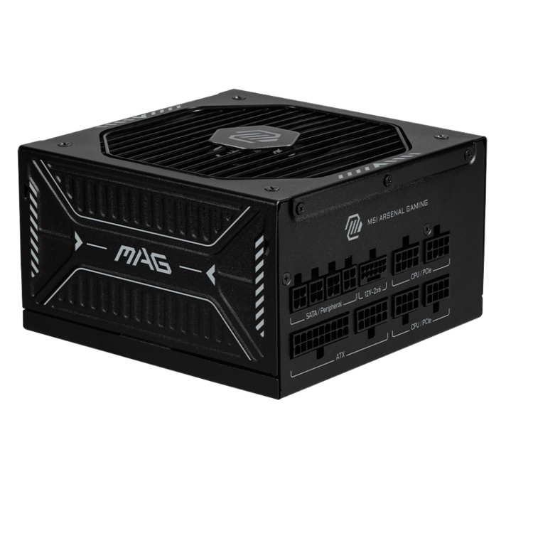 FUENTE DE PODER MSI MAG A850GLS PCIE5 850W 80 PLUS GOLD FULL MODULAR ATX 3.1 PCIe 5.1 - Aerocool