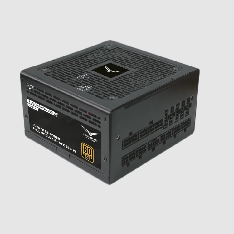 Fuente de poder gaming Naceb fusión Nova 850W Gold - Código: NA-2581 | Compra en Guadalajara