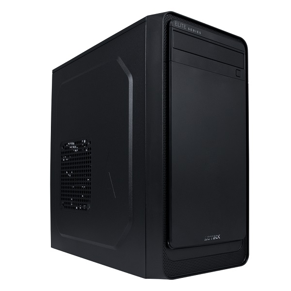 Gabinete ACTECK Micro Torre Tokio GI640 / Max MB M-ATX Fuente ATX 500w / 2xUSB 30 3xFan / Full Metalico Frente Solido con Ranura / Negro AC-932561 - Código: AC-932561 | Compra en Guadalajara