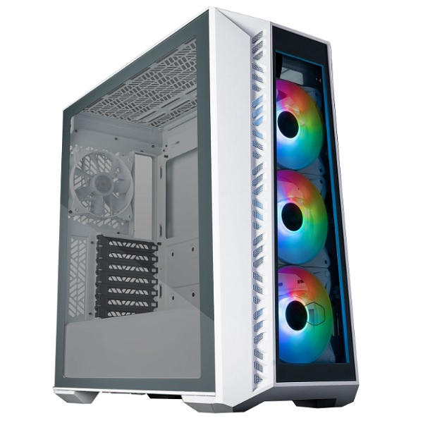 Gabinete COOLER MASTER MB520-WGNN-S01 Gabinete COOLER MASTER MB520-WGNN-S01 MasterBox MB520 ARGB Con Ventana Panel Frontal De Vidrio Templado Tres Ventiladores CF120 ARGB Incluidos - Código: MB520-WGNN-S01 | Compra en Guadalajara