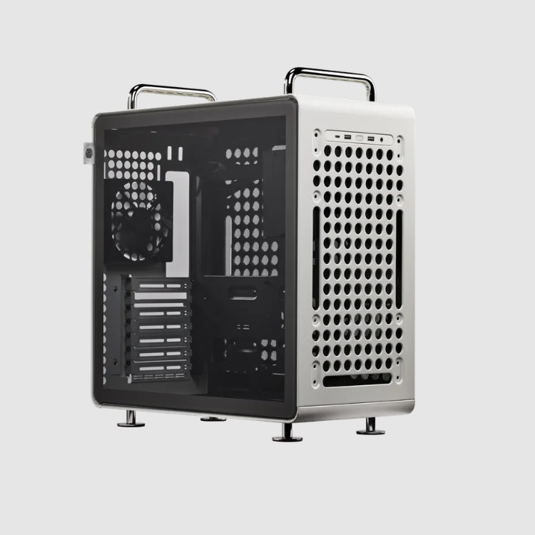 Gabinete Cooler Master QUBE 540 Moonstone 1xFAN 120mm 2xUSB A 3.2 1xUSB C 3.2 1xAudioJack 3.5 ITX M-ATX ATX -E-ATX - Código: Q540-LGNN-S00 | Compra en Guadalajara
