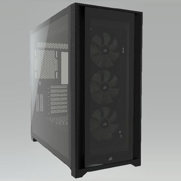 GABINETE CORSAIR ICUE 5000X CON VENTANA RGB MEDIA T BLACK EA CC-9011212-WW - Código: CC-9011212-WW | Compra en Guadalajara