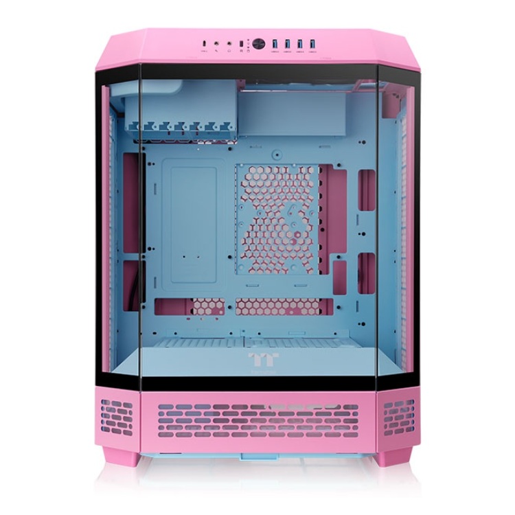 Gabinete Thermaltake The Tower 600 Mid Tower Bubble Pink Rosa ATX CA-1Z1-00MAWN-00 - Código: CA-1Z1-00MAWN-00 | Compra en Guadalajara