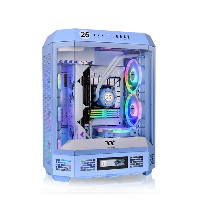 Gabinete Thermaltake The Tower 600 Mid Tower Hydrangea Blue Azul ATX CA-1Z1-00MFWN-00 - Código: CA-1Z1-00MFWN-00 | Compra en Guadalajara